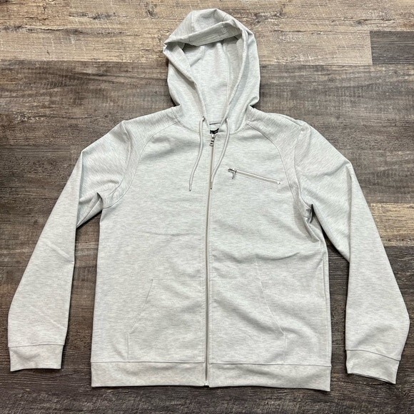 INC International Concepts Men’s Gray Hoodie Jacket Sweater Size Medium - Picture 12 of 12